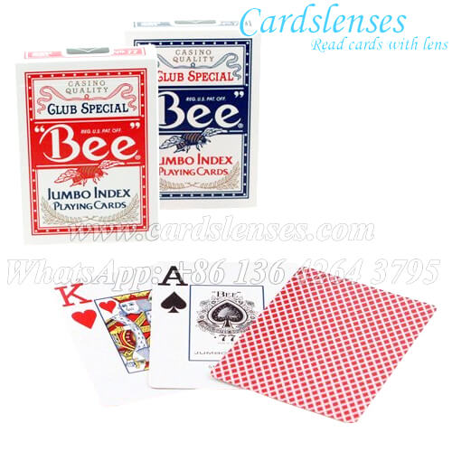 bee jumbo index marked playing cards for sale