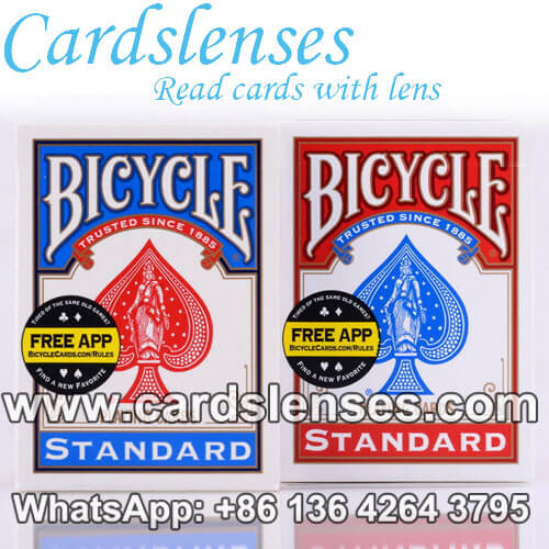 bicycle standard index marked poker deck