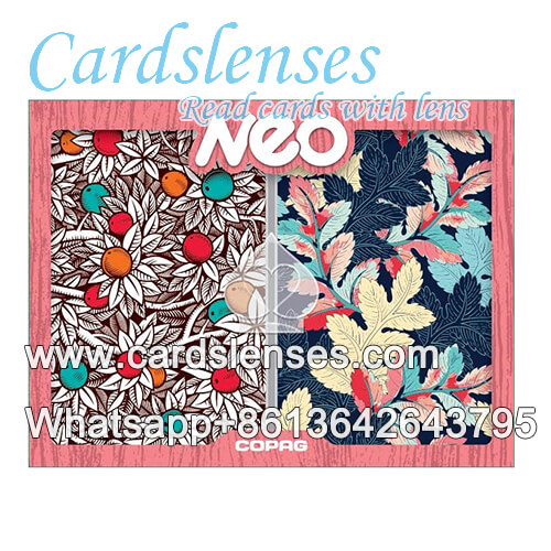 baraja marcada Copag Neo Nature tarjetas