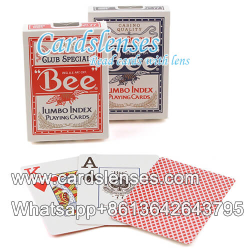 bee no77 jumbo index playing cards