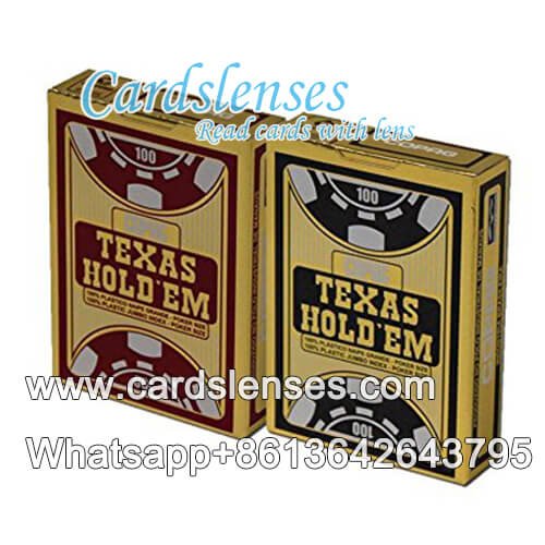 Jogo de Cartas - Baralho Profissional - Texas Hold'em - Preto - Copag