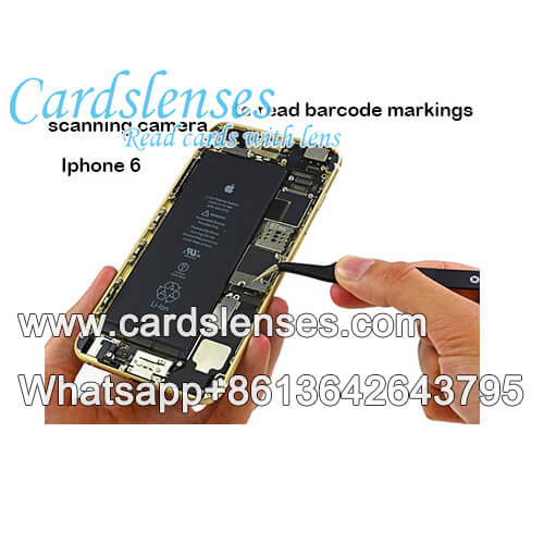 iphone 6 lente de escaneado para tarjetas de codigos de barras