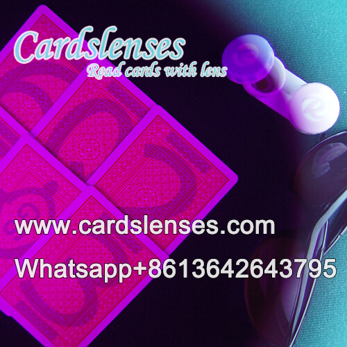 magic contact lens for ir tricks marked cards