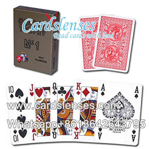 modiano golden trophy plastic playing cards