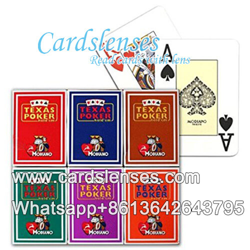 modiano texas holdem poker playing cards