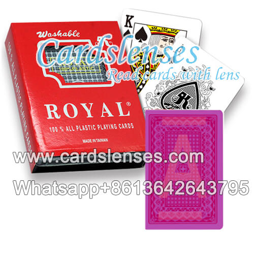 narrow size regular index royal invisible marking cards