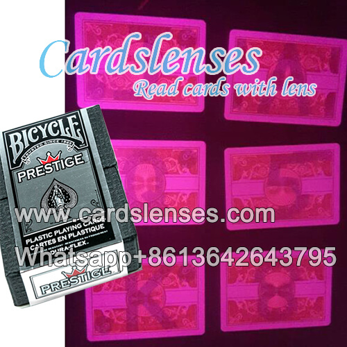 novelty decks of bicycle prestige marked cards