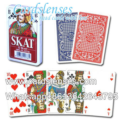piatnik 595 red marked playing cards