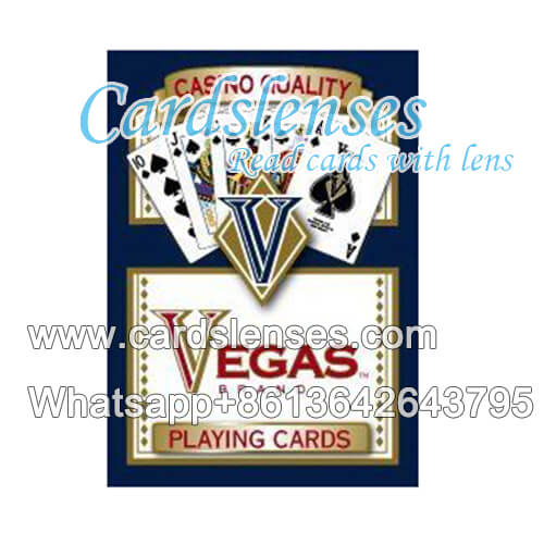vegas plastic marked playing cards