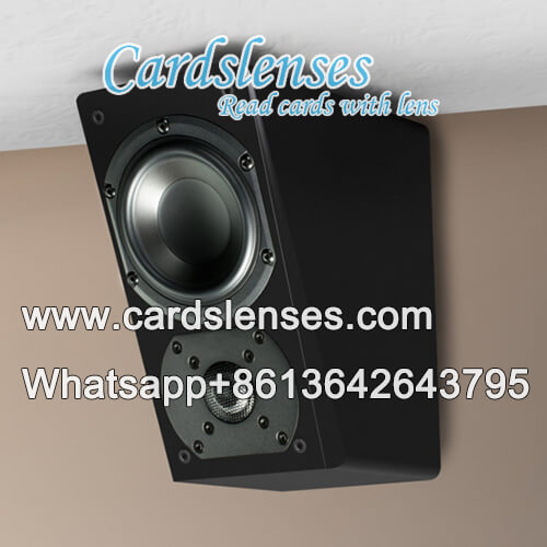 wall speaker infrare zoom lens camera for special ir playing cards