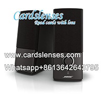 Escáner de caja de sonido para las tarjetas tramposo