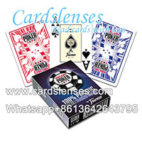 Fournier WSOP inchiostro invisibile carte segnate