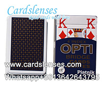 Kasino Piatnik OPTI blaue Pokerkarten