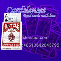 Lentes de trampa de póquer cartas marcadas