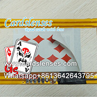 Sensore carta mazzo di carte in giochi di carte da poker